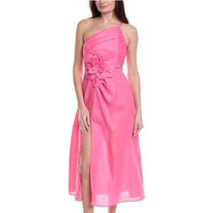 Yumi Kim Romo Linen Midi Dress